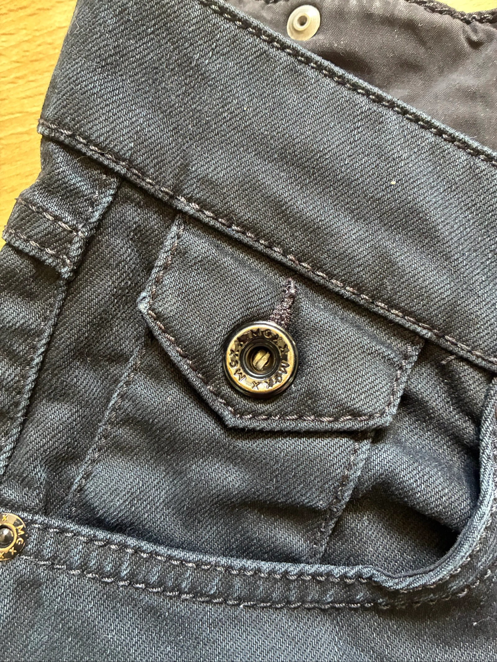 Jeans cintura baixa feminino vintage PP – photo 7